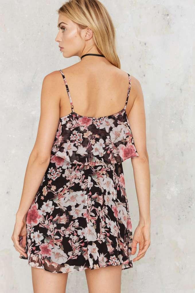 Vintage Bloom Floral Dress