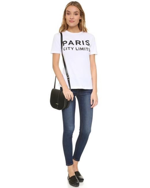 White Paris City Limits T-shirt