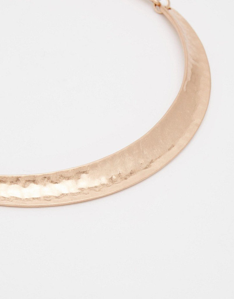 Pilgrim Gold Plated Torque Necklace